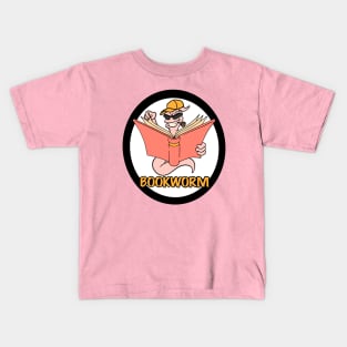 BOOK WORM Kids T-Shirt